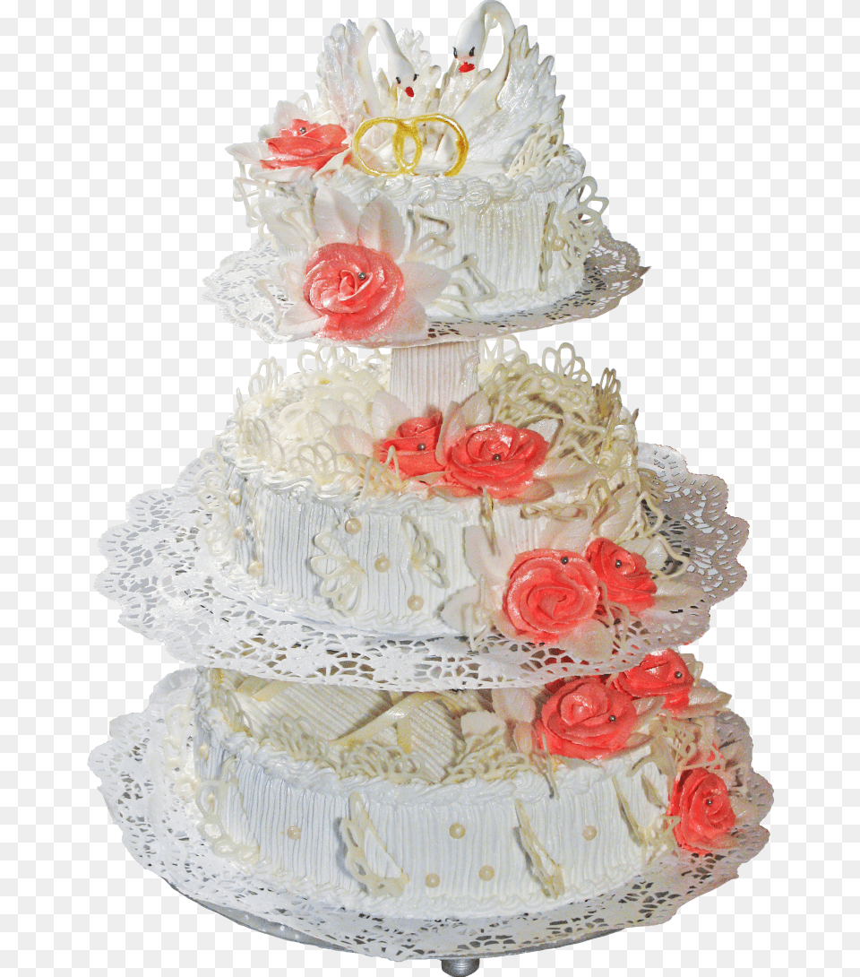 Wedding Cake, Food, Dessert, Cream, Icing Free Png