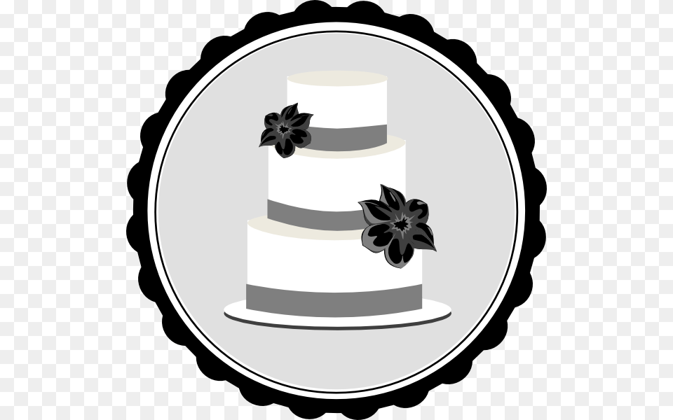 Wedding Cake Clip Art, Dessert, Food, Wedding Cake Free Png Download