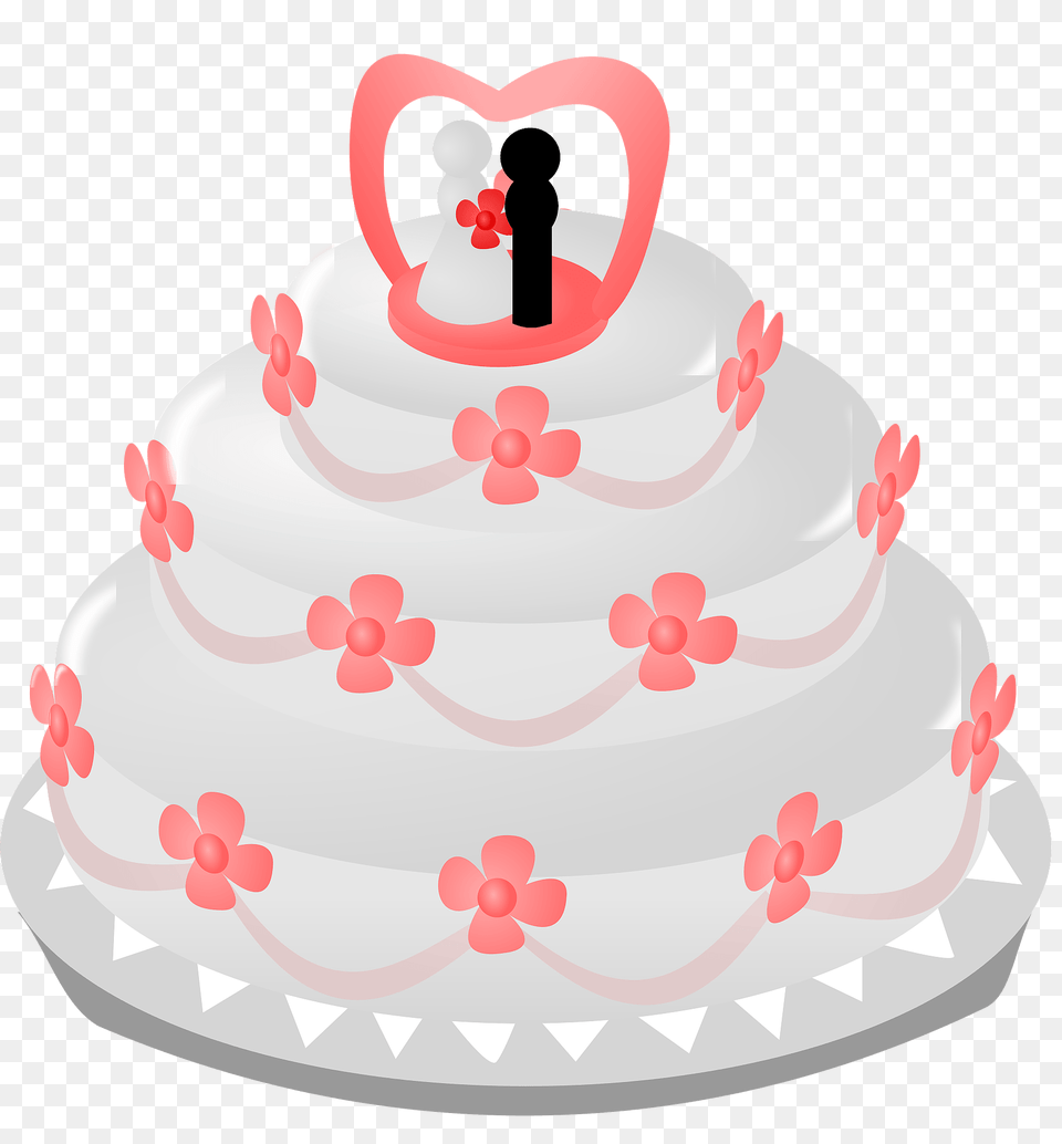 Wedding Cake Clipart, Birthday Cake, Cream, Dessert, Food Free Png