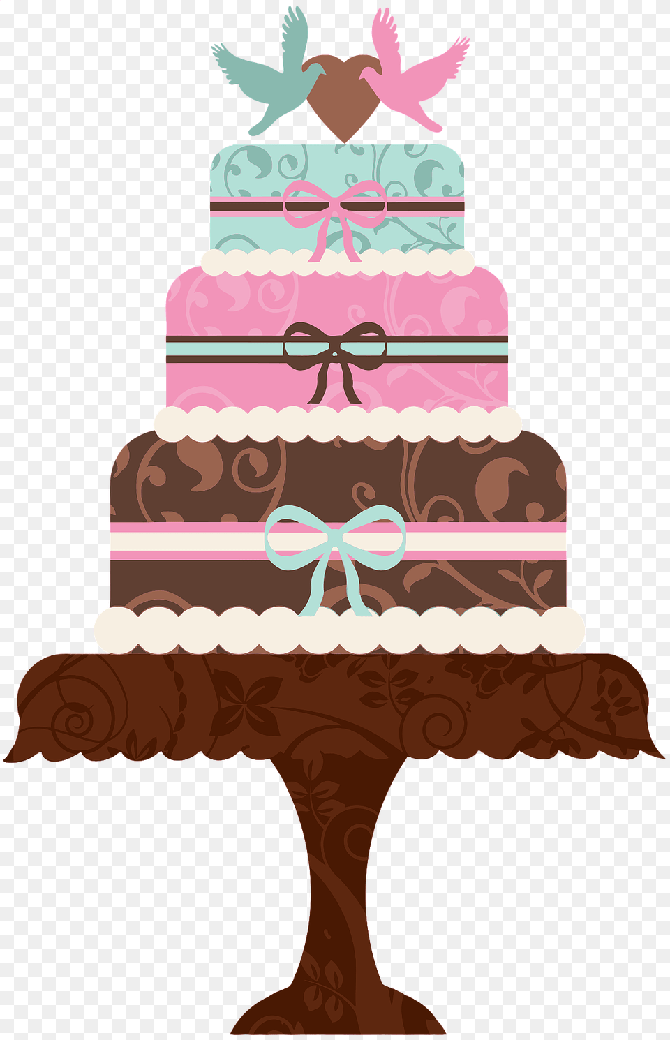 Wedding Cake Clipart, Dessert, Food, Birthday Cake, Cream Png