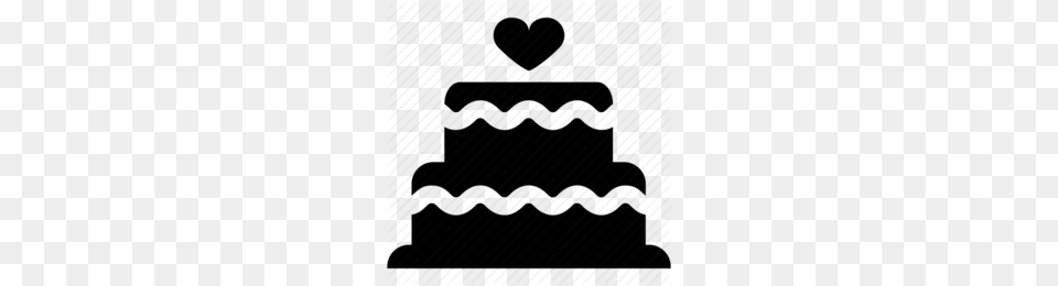 Wedding Cake Clipart, Stencil Png