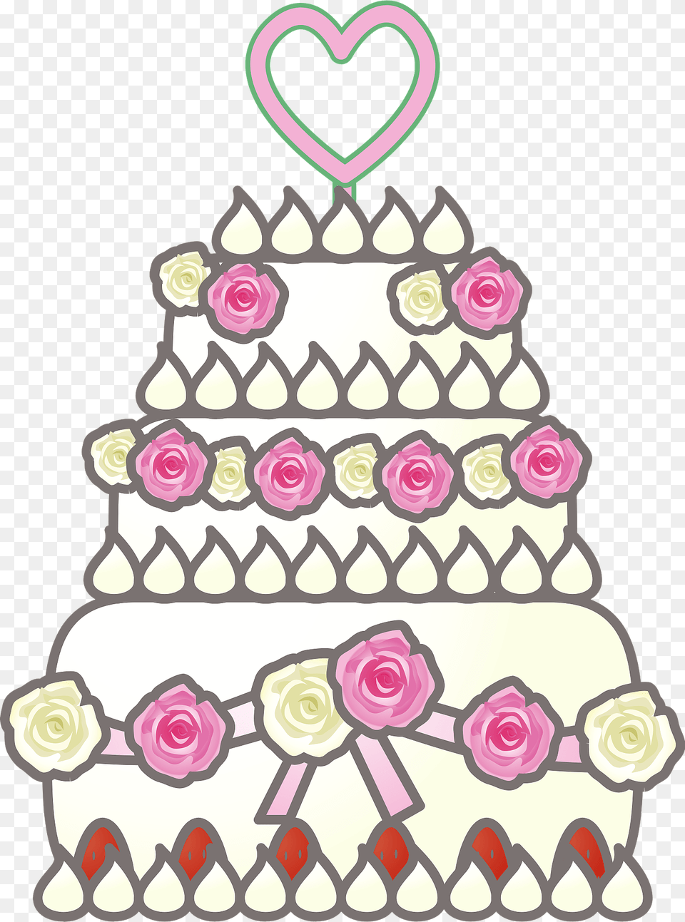 Wedding Cake Clipart, Cream, Dessert, Food, Icing Free Png