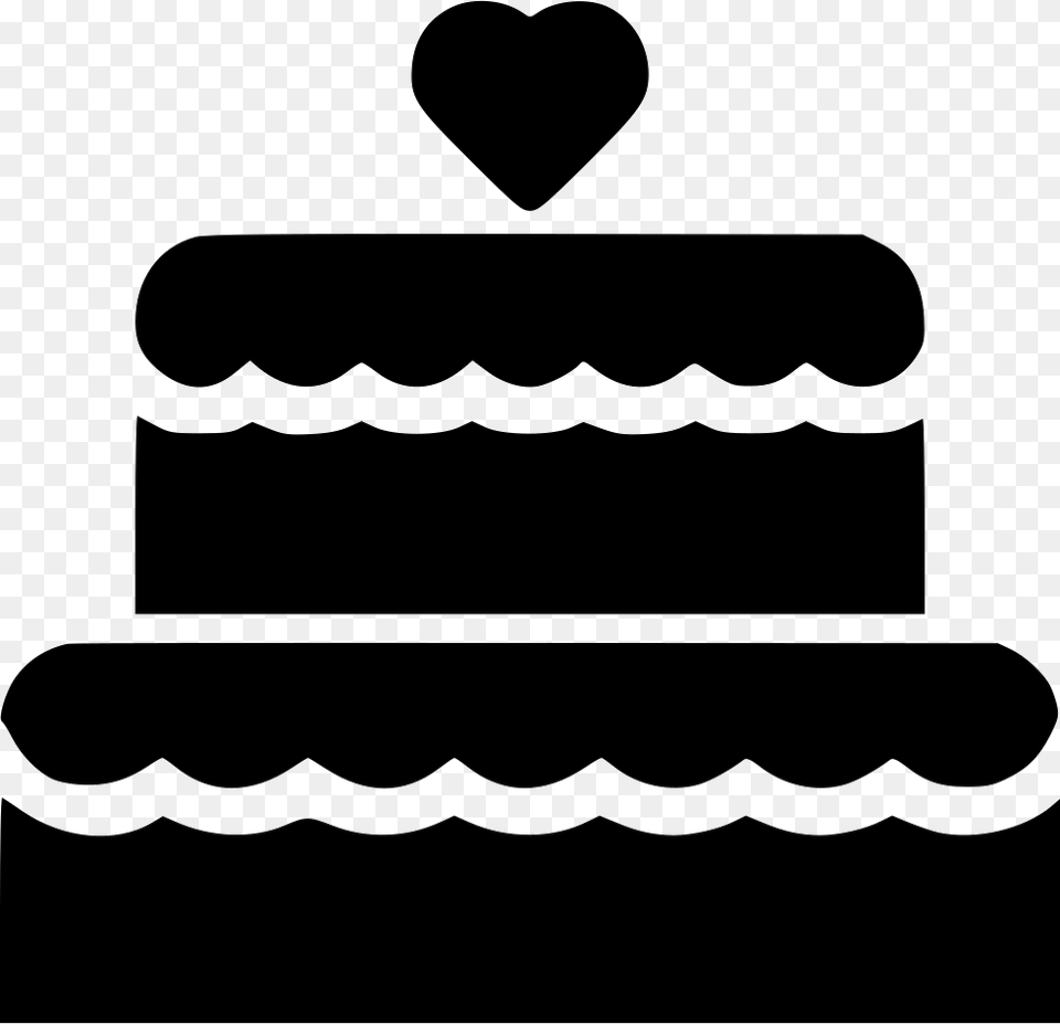 Wedding Cake I Comments Wedding Cake Icon, Stencil, Logo Png Image