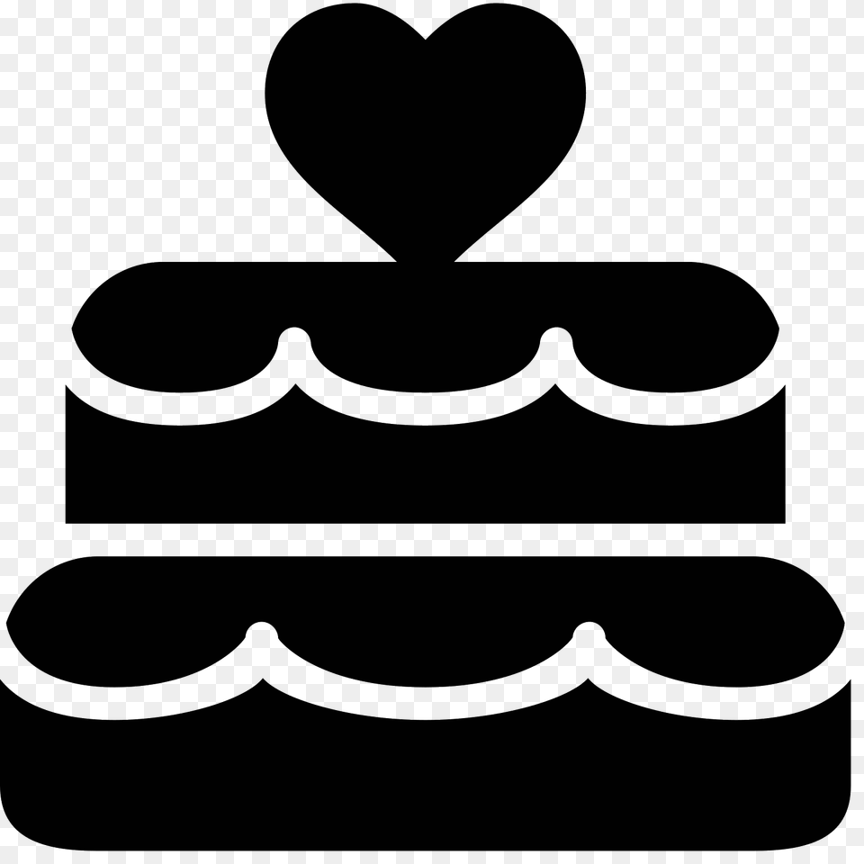 Wedding Cake Icon, Gray Free Png Download