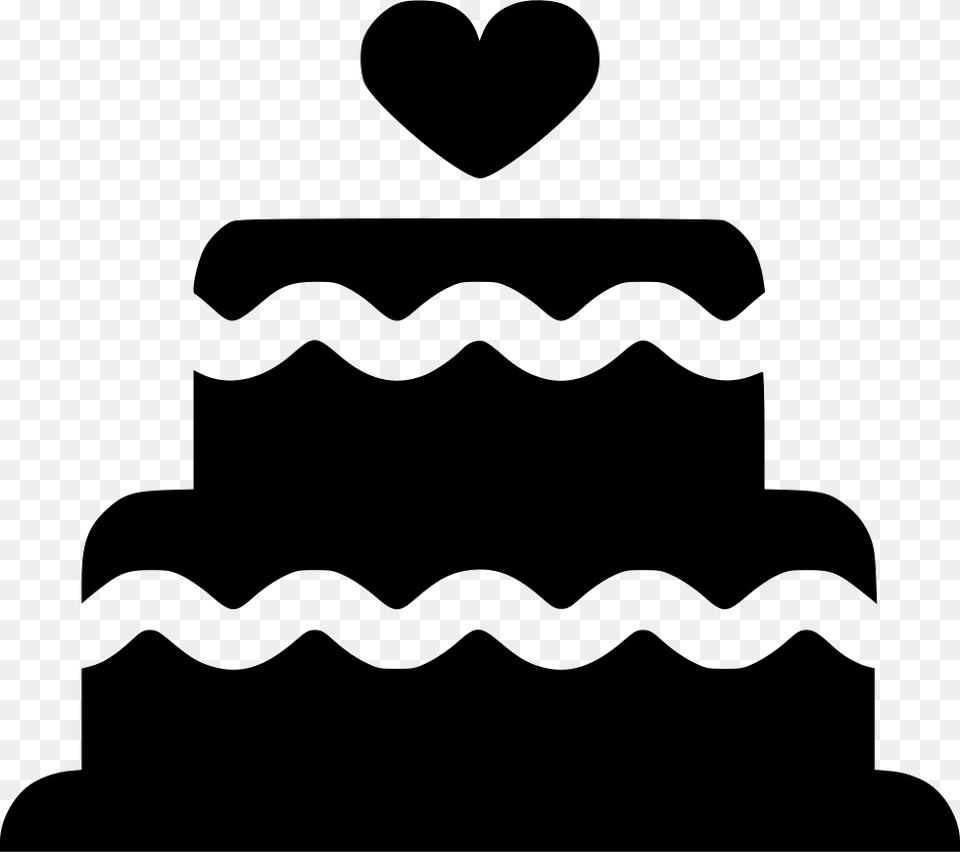 Wedding Cake Icon Download Wedding Cake Icon, Dessert, Food, Stencil, Smoke Pipe Free Transparent Png