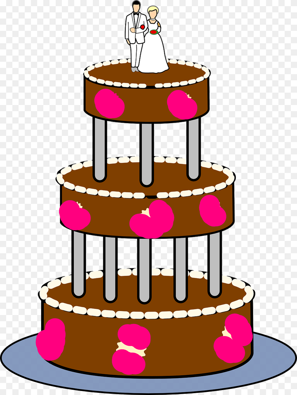 Wedding Cake Tiered Layers Topper Columns Frosting Wedding Cake Graphic, Dessert, Food, Birthday Cake, Cream Free Transparent Png