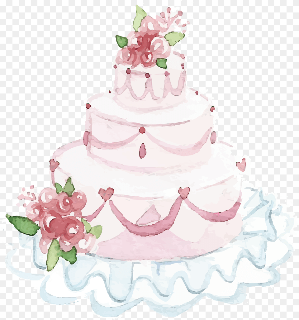 Wedding Cake Vector, Dessert, Food, Wedding Cake, Birthday Cake Png