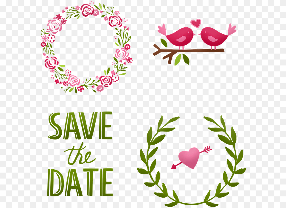 Wedding Cake Wreath Save The Date Marriage Whip It Up Wednesday, Art, Floral Design, Graphics, Pattern Png