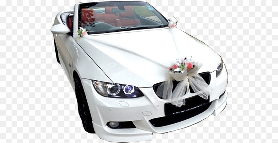 Wedding Car Decoration, Transportation, Vehicle, Coupe, Sports Car Free Png