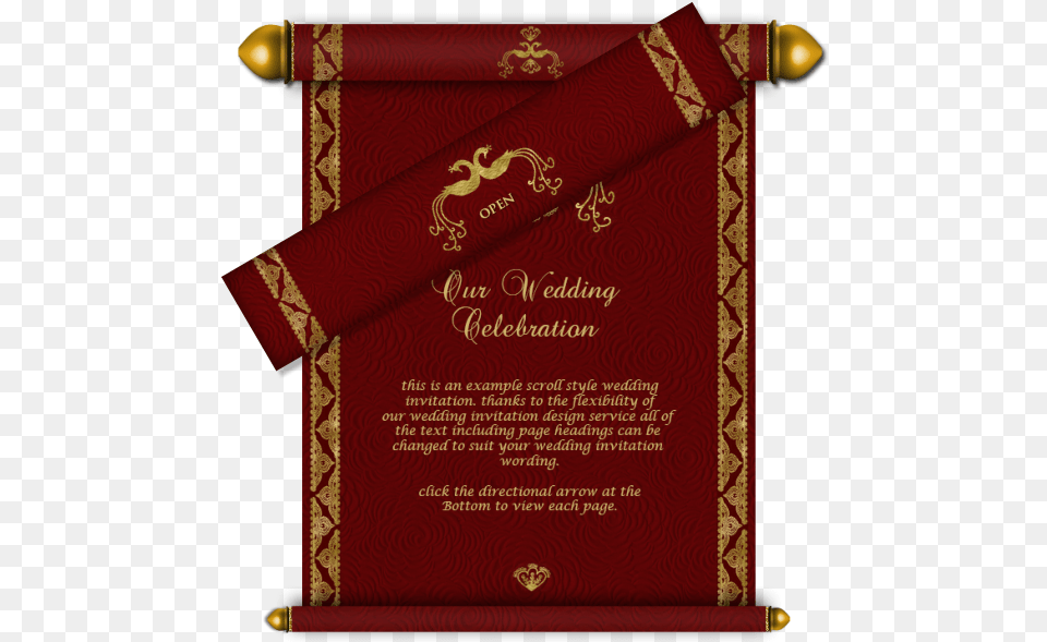 Wedding Card Designs In Pakistan, Text, Document, Scroll Free Transparent Png