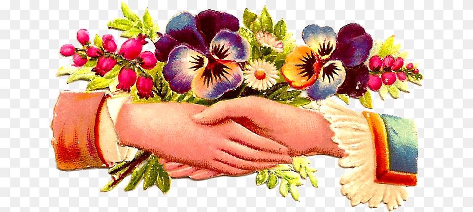 Wedding Card Hand, Flower, Flower Arrangement, Flower Bouquet, Plant Free Transparent Png