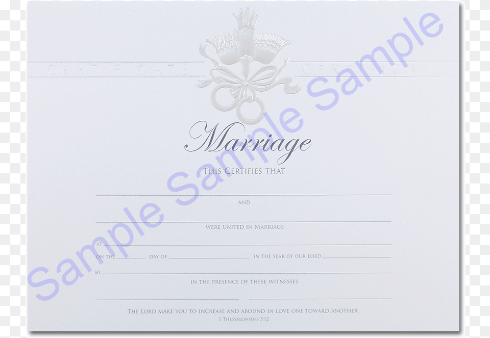 Wedding Certificate Pearly Dove Floral Design, Page, Text, White Board Free Transparent Png