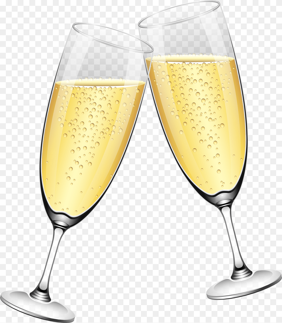 Wedding Champagne Glasses Clip Art, Light, Lightbulb Png Image