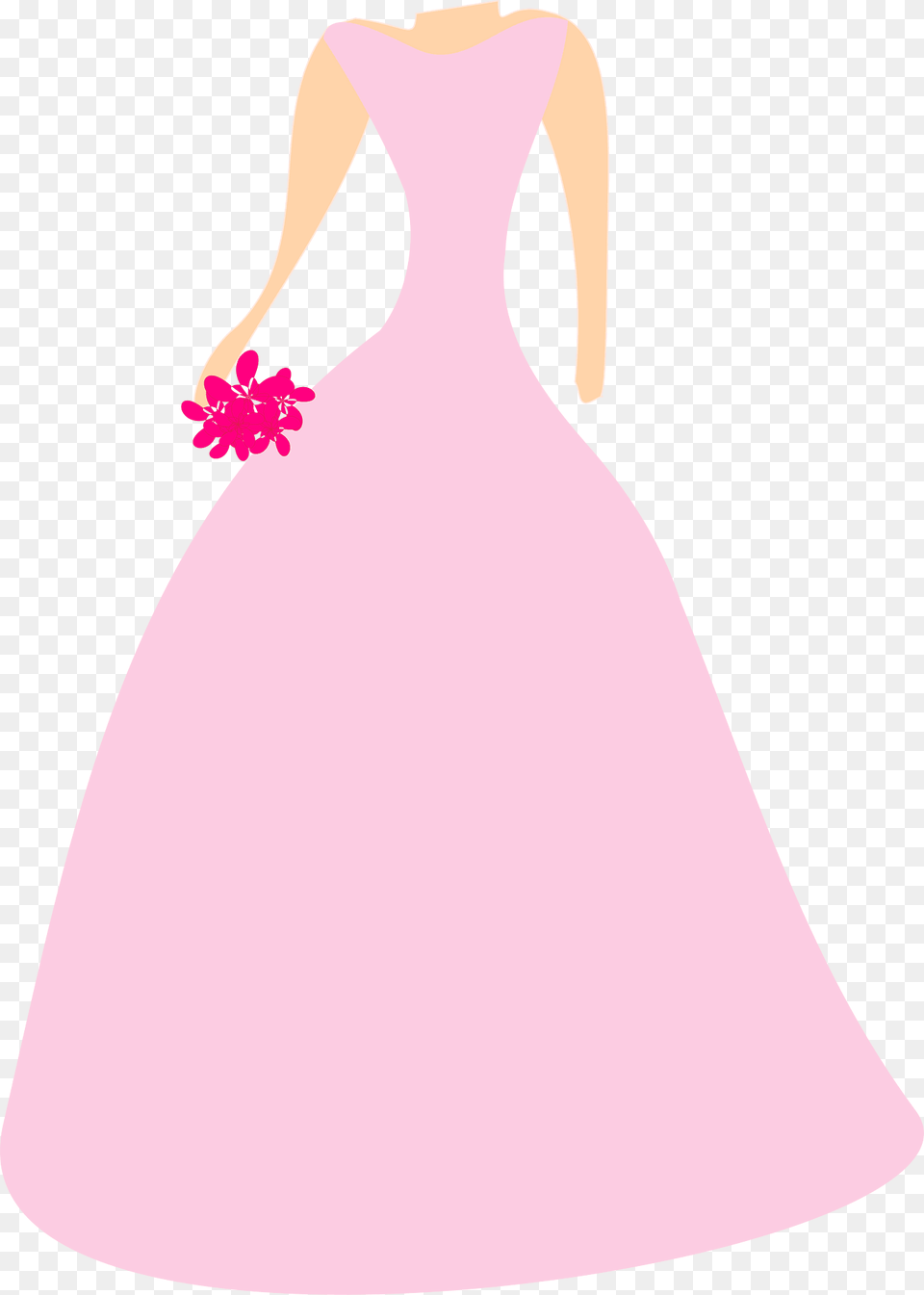 Wedding Clipart, Wedding Gown, Clothing, Dress, Fashion Free Png Download