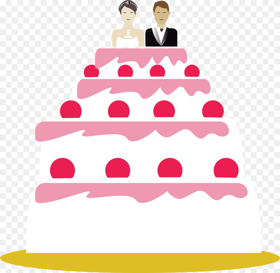 Wedding Clipart, Food, Cake, Dessert, Person Png