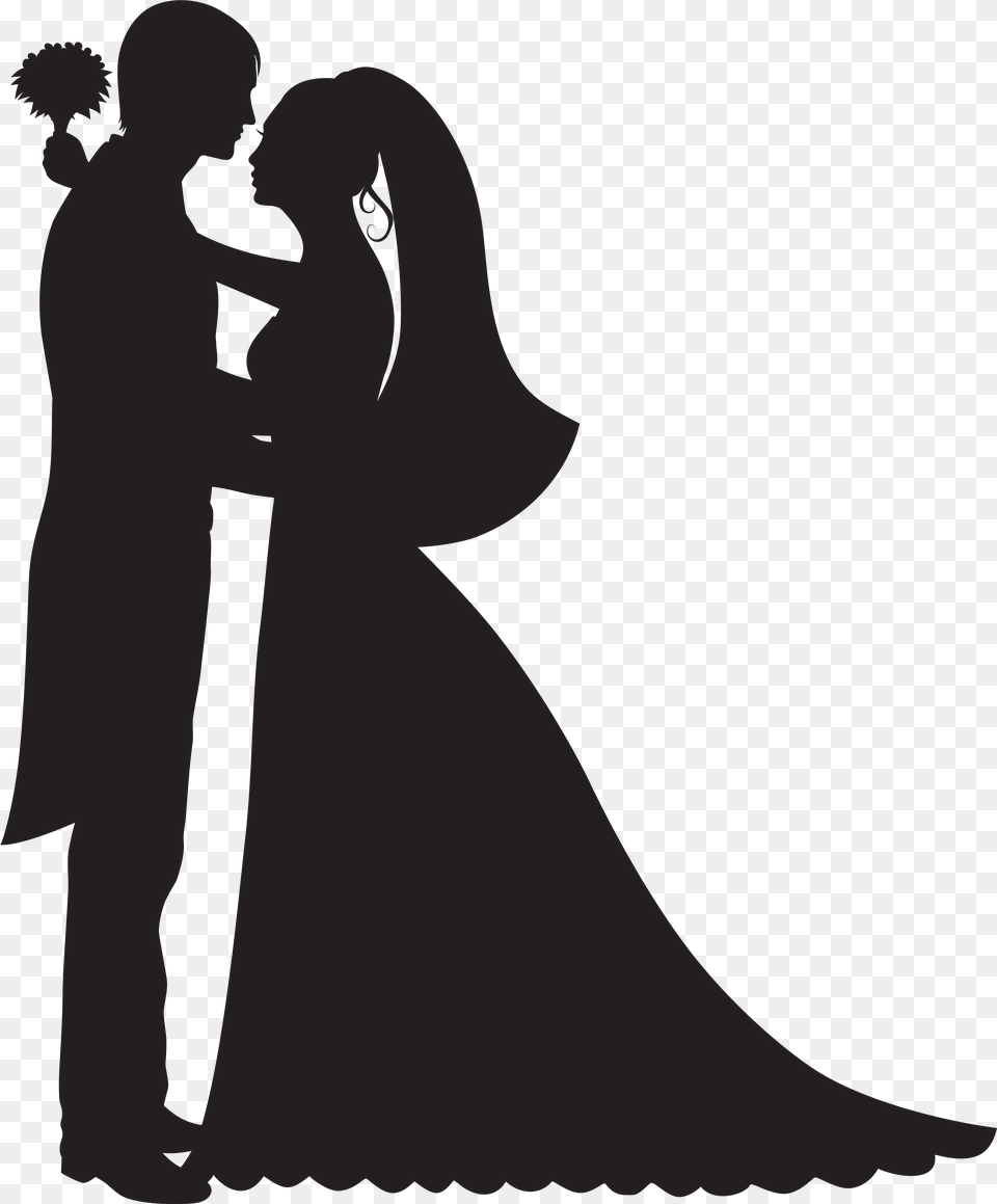 Wedding Clipart Images Married Couple, Formal Wear, Clothing, Dress, Fashion Free Png Download