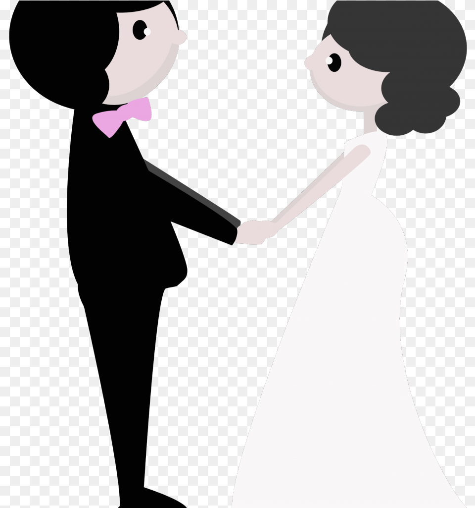 Wedding Clipart No Background Transparent Background Couple Wedding Transparent, Clothing, Dress, Formal Wear, Fashion Png