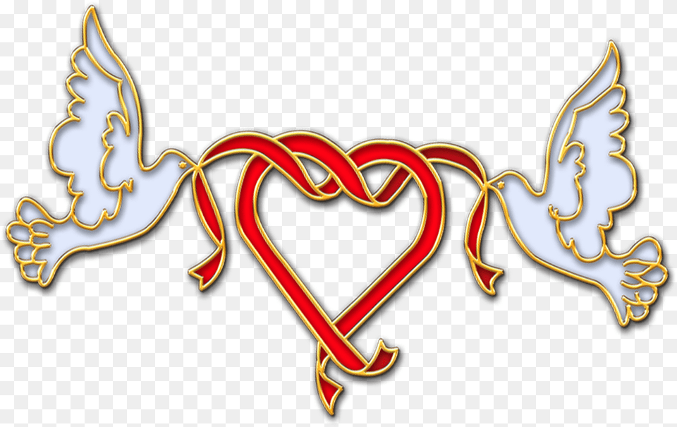 Wedding Clipart Wedding Dove Clipart, Logo, Emblem, Symbol Free Png