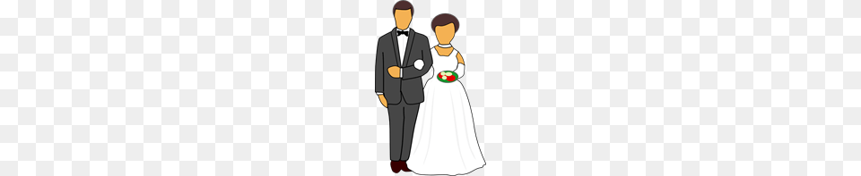Wedding Couple Clip Arts For Web, Suit, Clothing, Dress, Formal Wear Free Png Download
