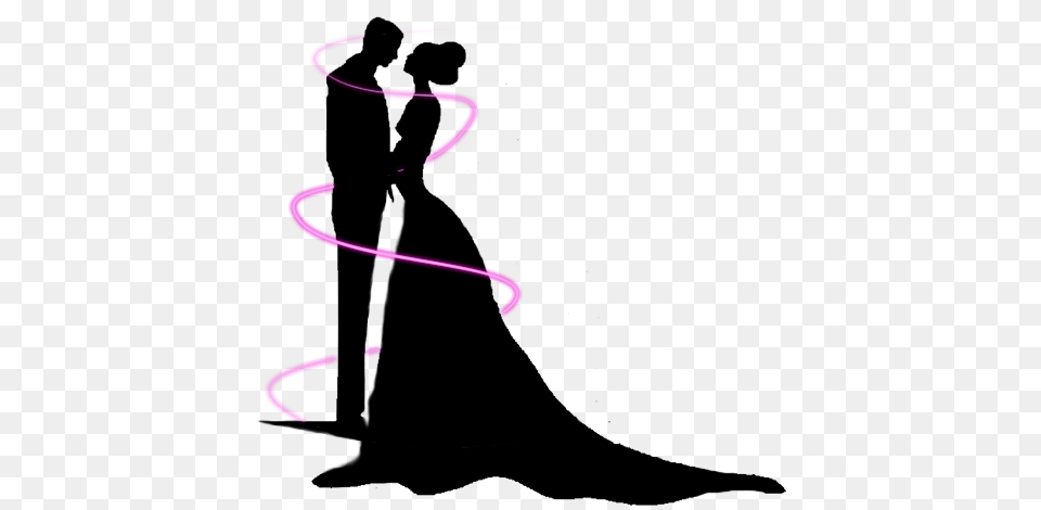Wedding Couple Clipart Clip Art, Silhouette, Adult, Bride, Female Png Image