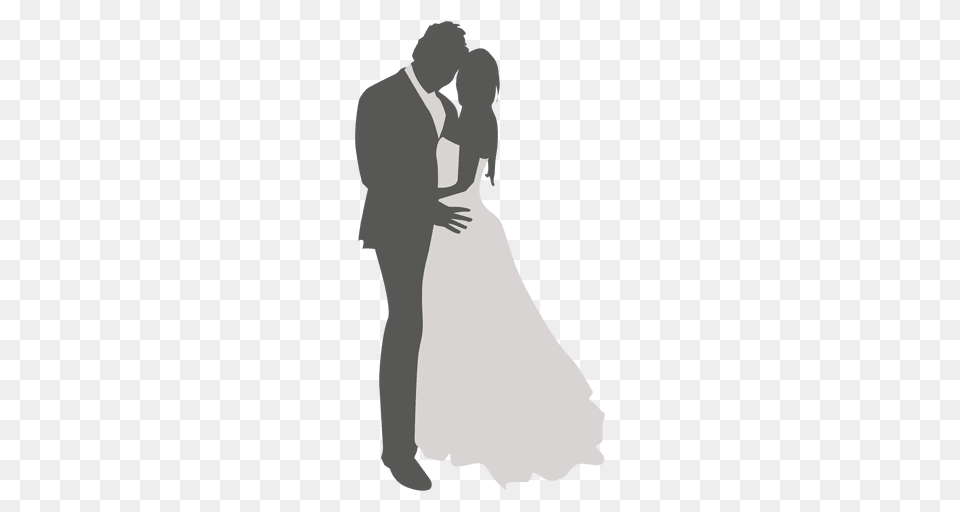 Wedding Couple Dancing Silhouette, Clothing, Dress, Formal Wear, Adult Free Transparent Png