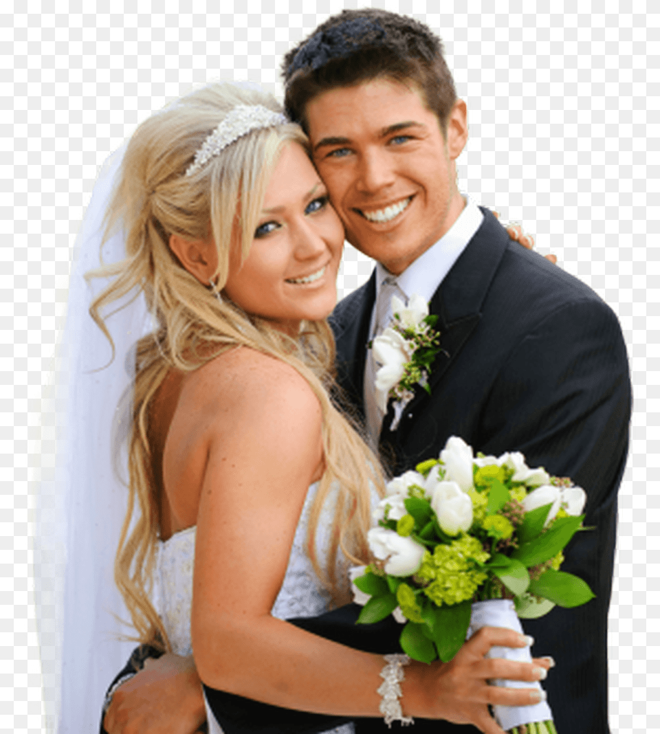 Wedding Couple Images, Adult, Plant, Person, Flower Bouquet Free Png Download