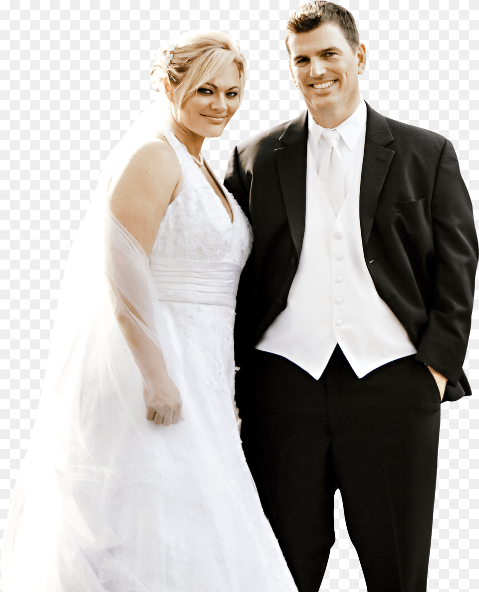 Wedding Couple Transparent Image Wedding Vector Couple, Gown, Fashion, Dress, Suit Png
