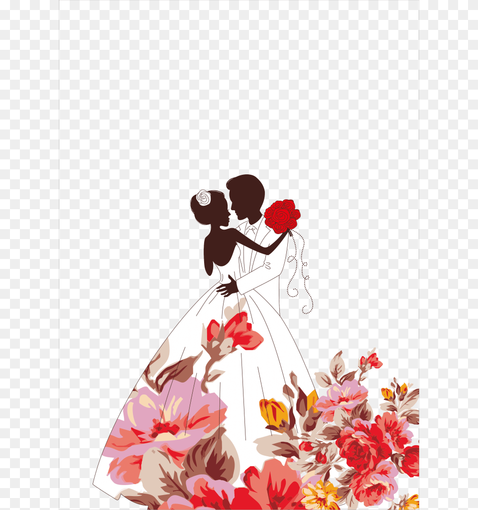 Wedding Design Vector Wedding Design Vector, Flower Bouquet, Graphics, Gown, Formal Wear Free Transparent Png