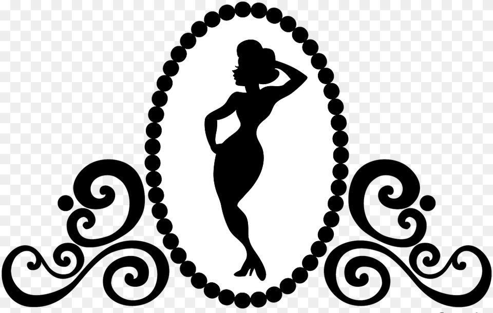 Wedding Dress, Silhouette, Stencil, Adult, Female Png Image