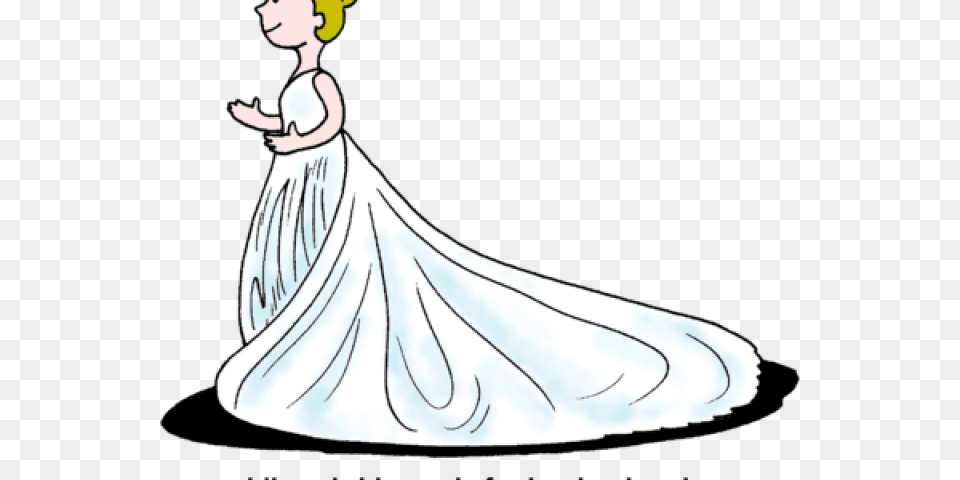 Wedding Dress Clipart Artwork, Clothing, Gown, Formal Wear, Fashion Free Png