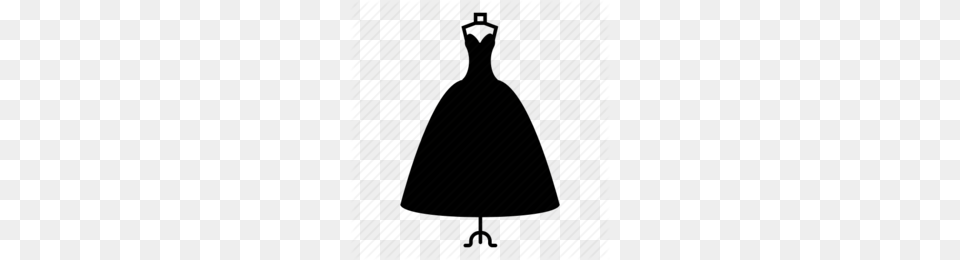 Wedding Dress On Hanger With No Background Clipart, Formal Wear, Clothing, Fashion, Gown Png Image