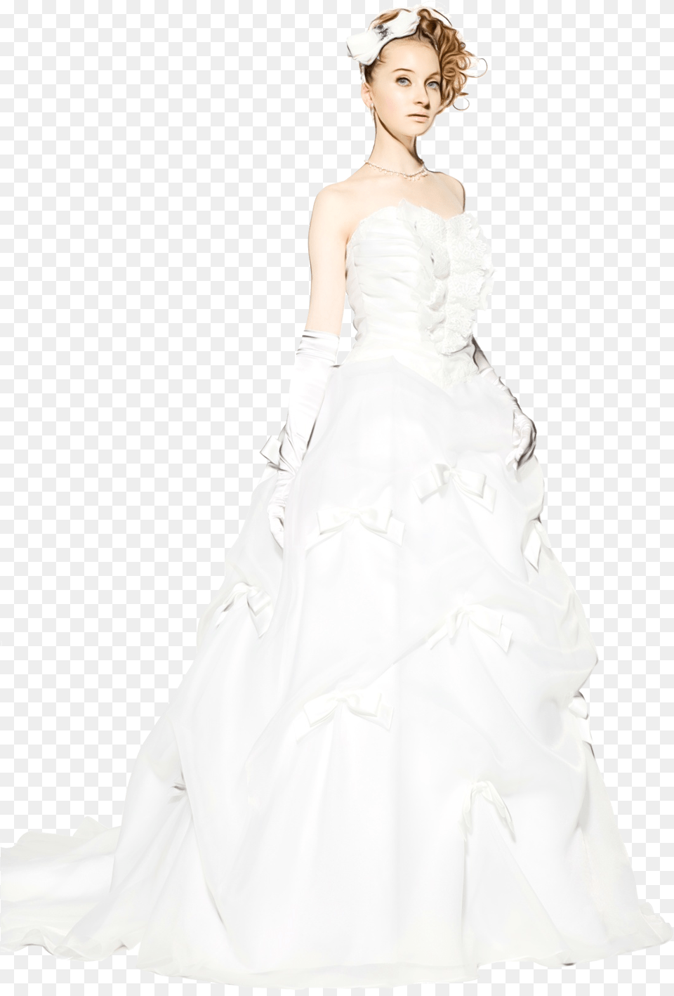 Wedding Dress Satin Shoulder Gown Girl In Wedding Dress Transparent Background, Formal Wear, Wedding Gown, Clothing, Fashion Png