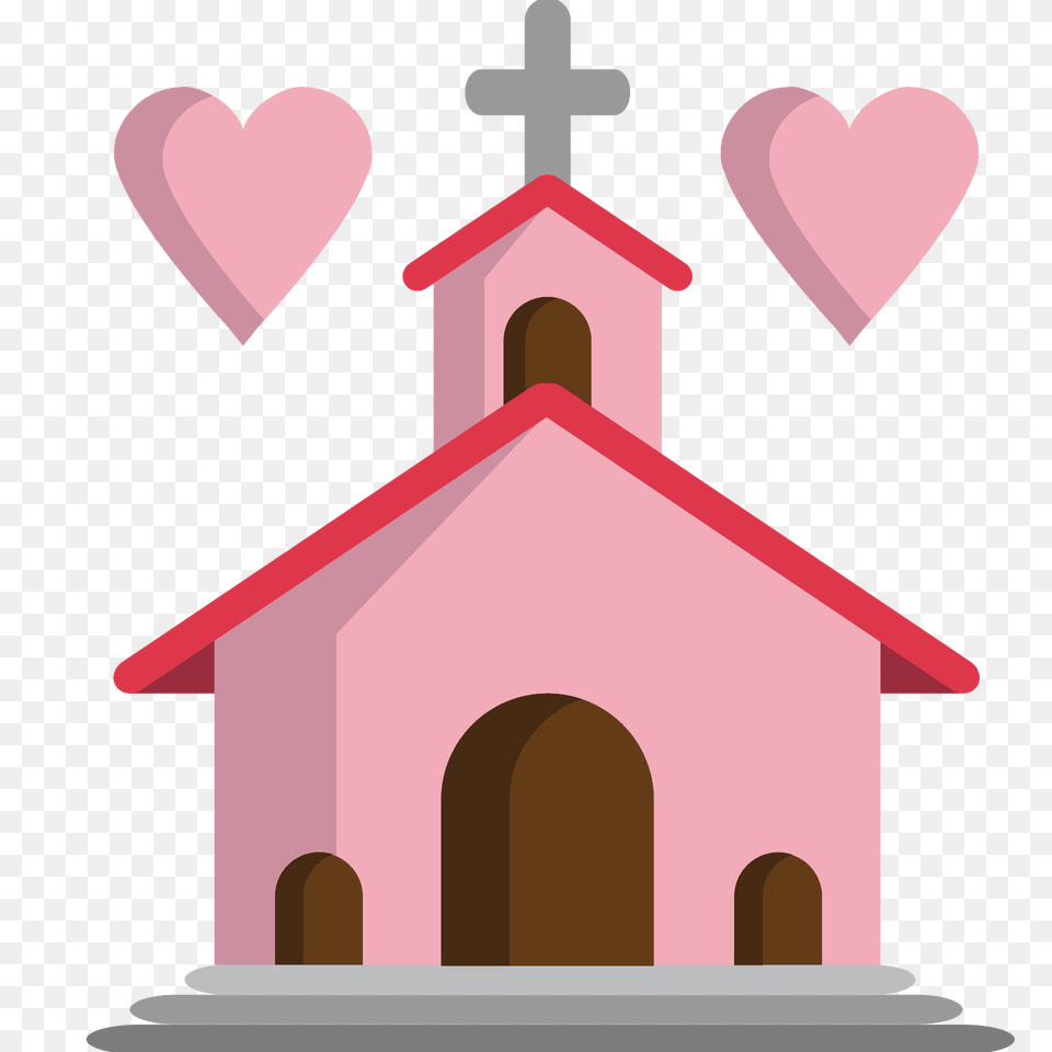 Wedding Emoji Clipart, Cross, Symbol, Dog House Free Png Download
