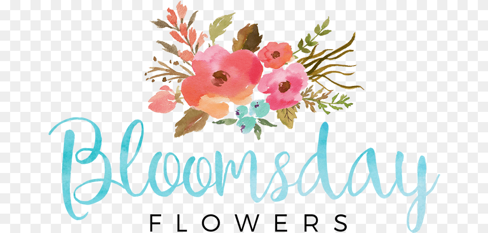 Wedding Flowers Design And Flower Shop Bloomsday Flowers, Art, Graphics, Pattern, Floral Design Png Image