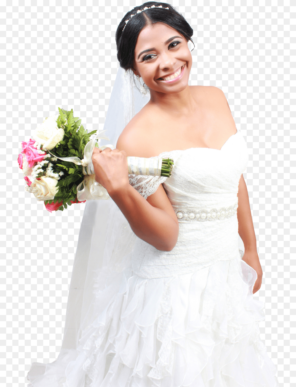 Wedding Girl Image Wedding Dress, Flower Bouquet, Formal Wear, Flower Arrangement, Flower Free Transparent Png