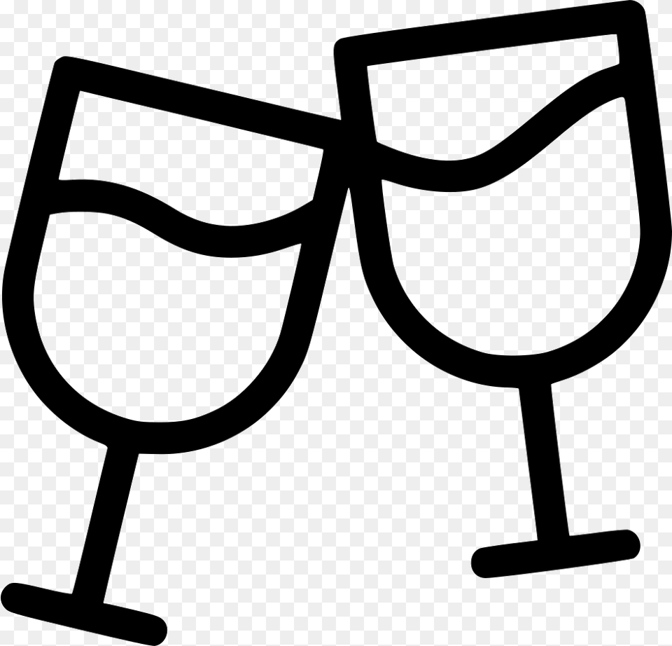 Wedding Glass Icon, Wine Glass, Alcohol, Beverage, Wine Png Image