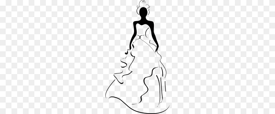 Wedding Gown Clip Art, Clothing, Dress, Fashion, Formal Wear Png