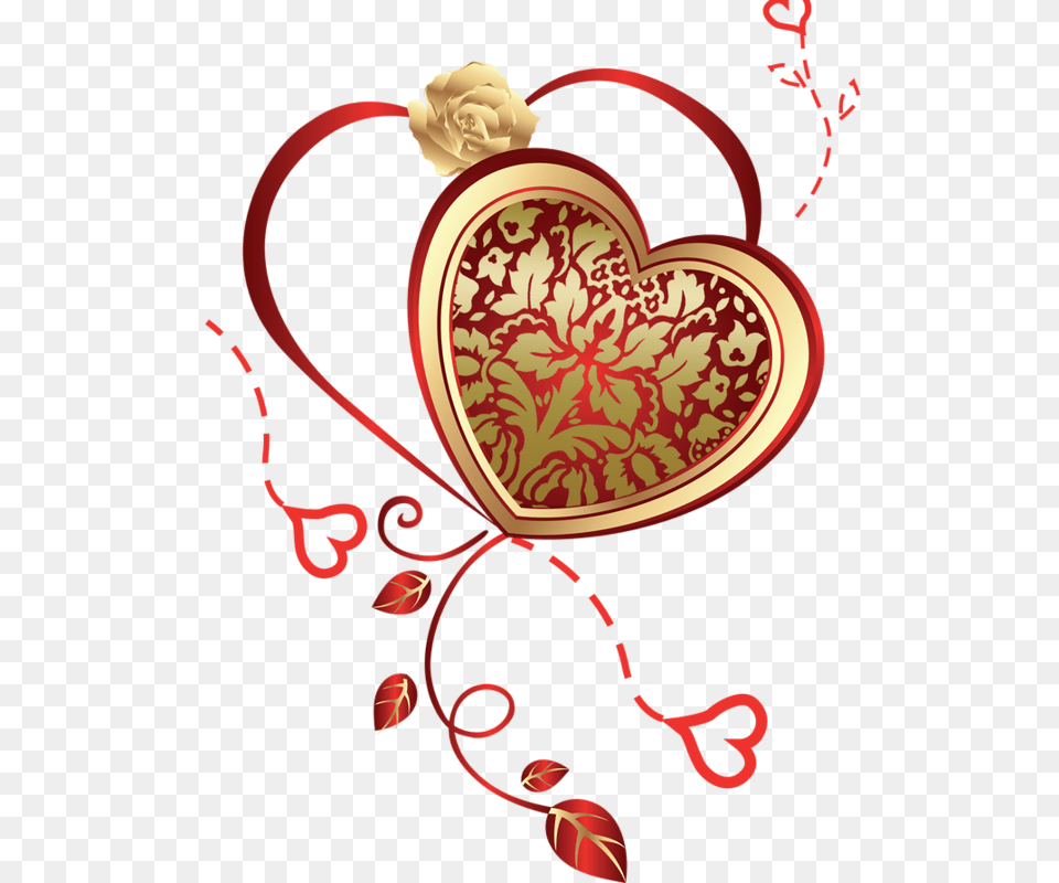 Wedding Heart, Flower, Plant, Rose, Accessories Free Png