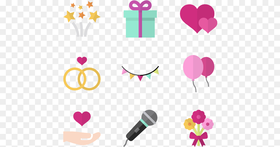 Wedding Heart Icons Vector Icons Cute Icon, People, Person, Electrical Device, Microphone Png