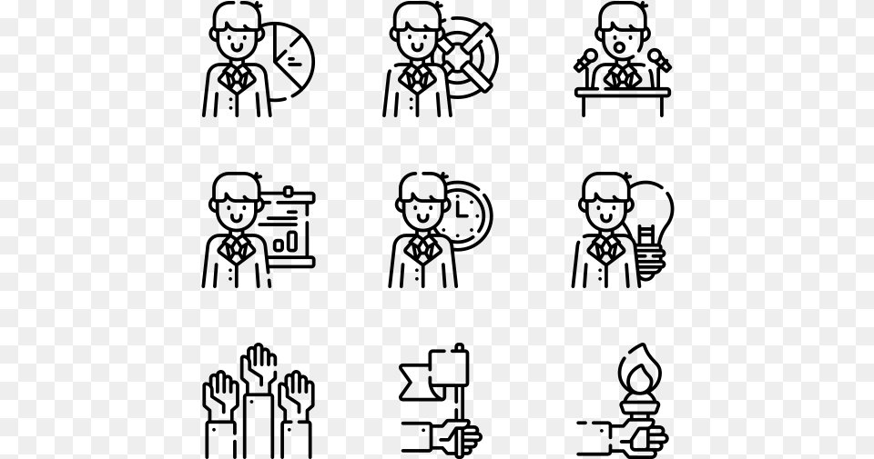 Wedding Icons, Gray Free Transparent Png