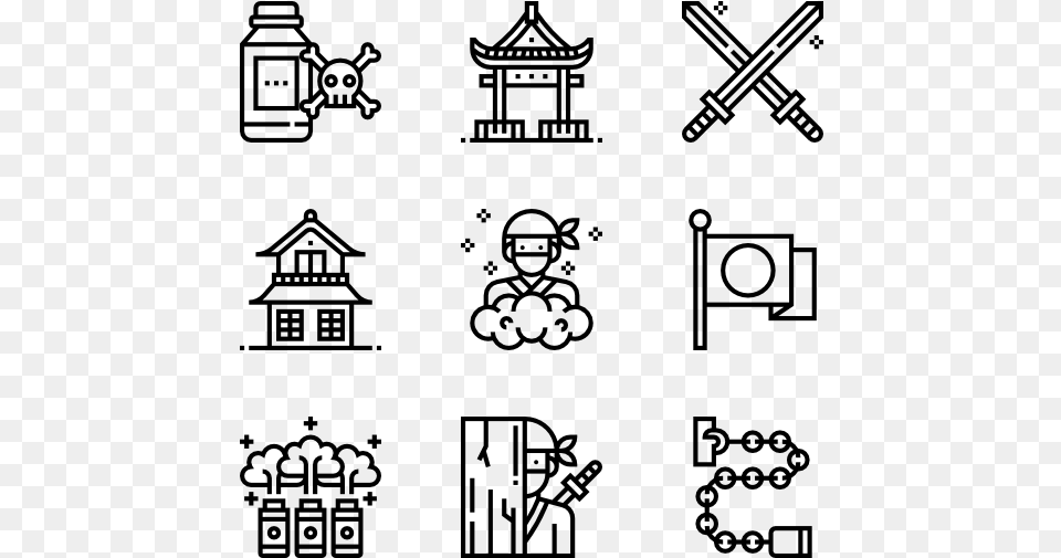 Wedding Icons Vector, Gray Png