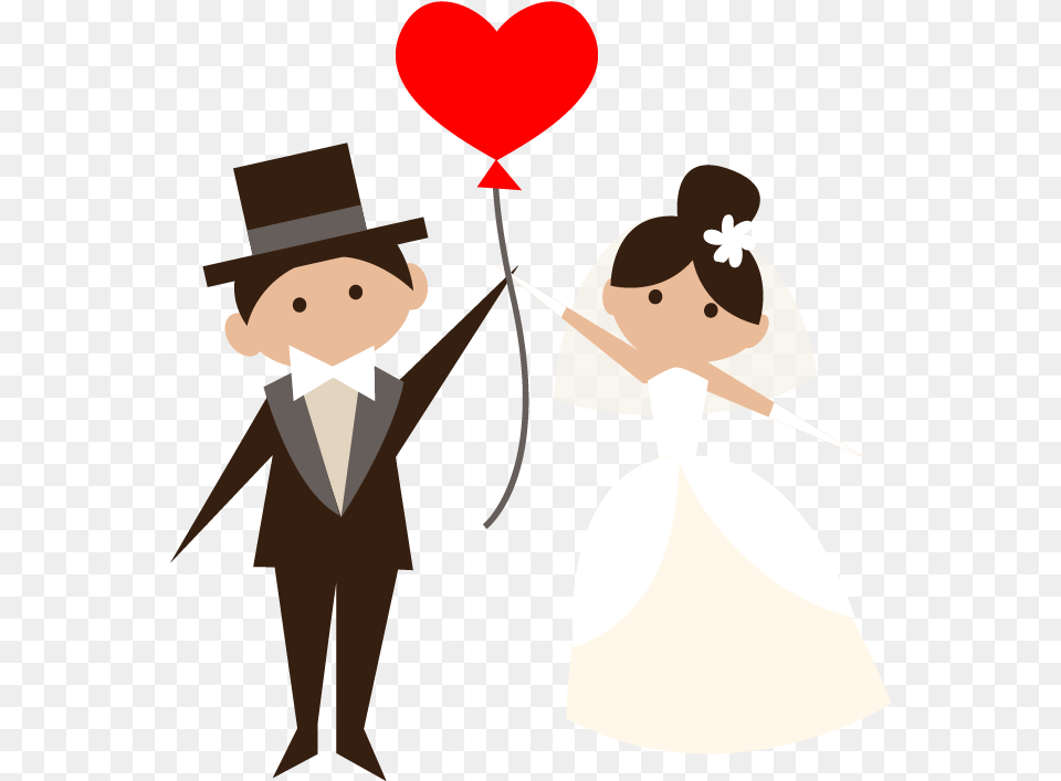 Wedding Images Only X Bride And Groom, Formal Wear, Balloon, Clothing, Hat Png Image