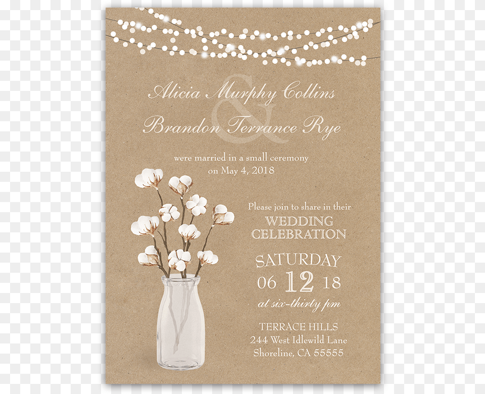 Wedding Invitation, Envelope, Greeting Card, Mail, Plant Free Transparent Png