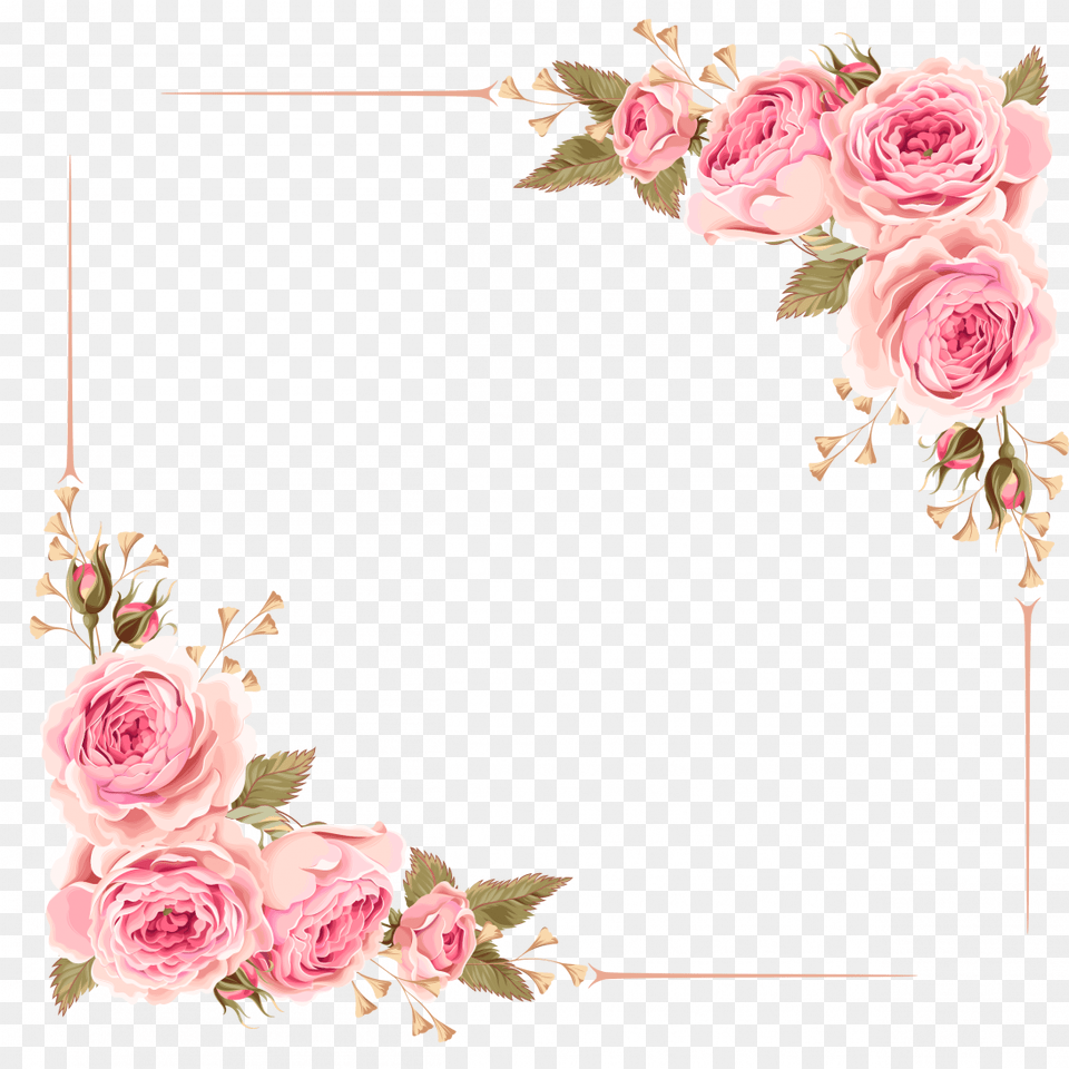 Wedding Invitation Border Card Vector Gold Borders Flower Frame Square, Art, Floral Design, Graphics, Pattern Free Transparent Png