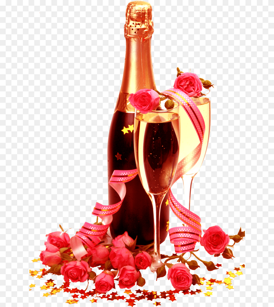 Wedding Invitation Bride Clip Art Wedding Wine Glass, Rose, Plant, Flower, Flower Arrangement Free Transparent Png