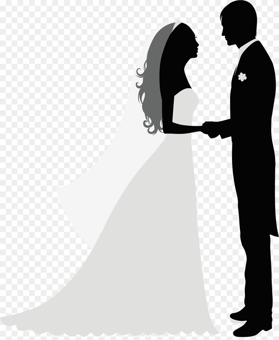 Wedding Invitation Bridegroom Bride And Groom, Clothing, Dress, Fashion, Formal Wear Png Image