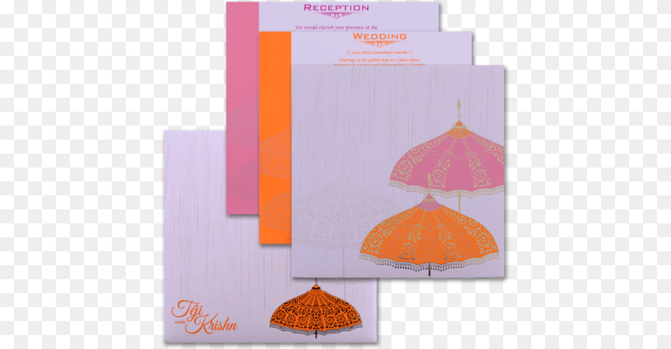 Wedding Invitation Card Umbrella Png Image