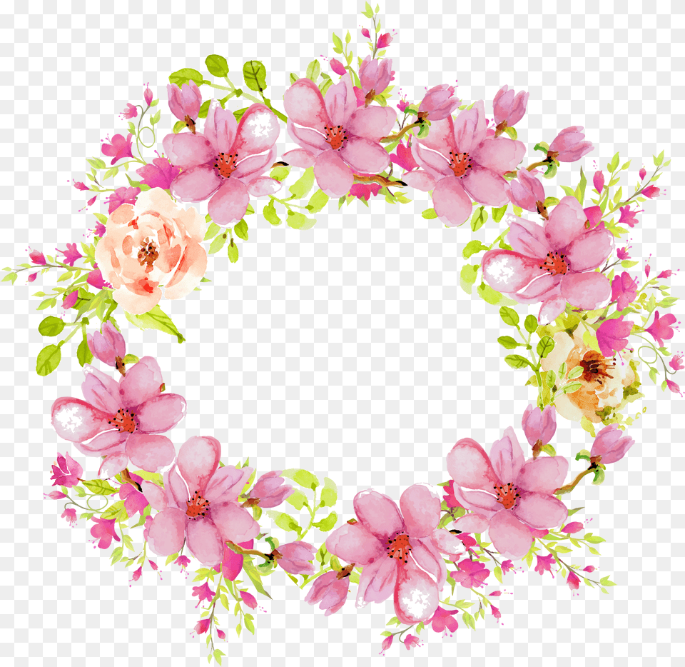 Wedding Invitation Flower Rose Clip Art Transparent Flower Flower Ring Download, Floral Design, Graphics, Pattern, Plant Free Png