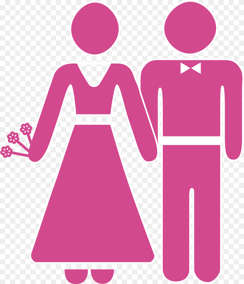 Wedding Invitation Marriage Icon Wedding Icon Pink, Clothing, Dress, Fashion, Formal Wear Free Png Download