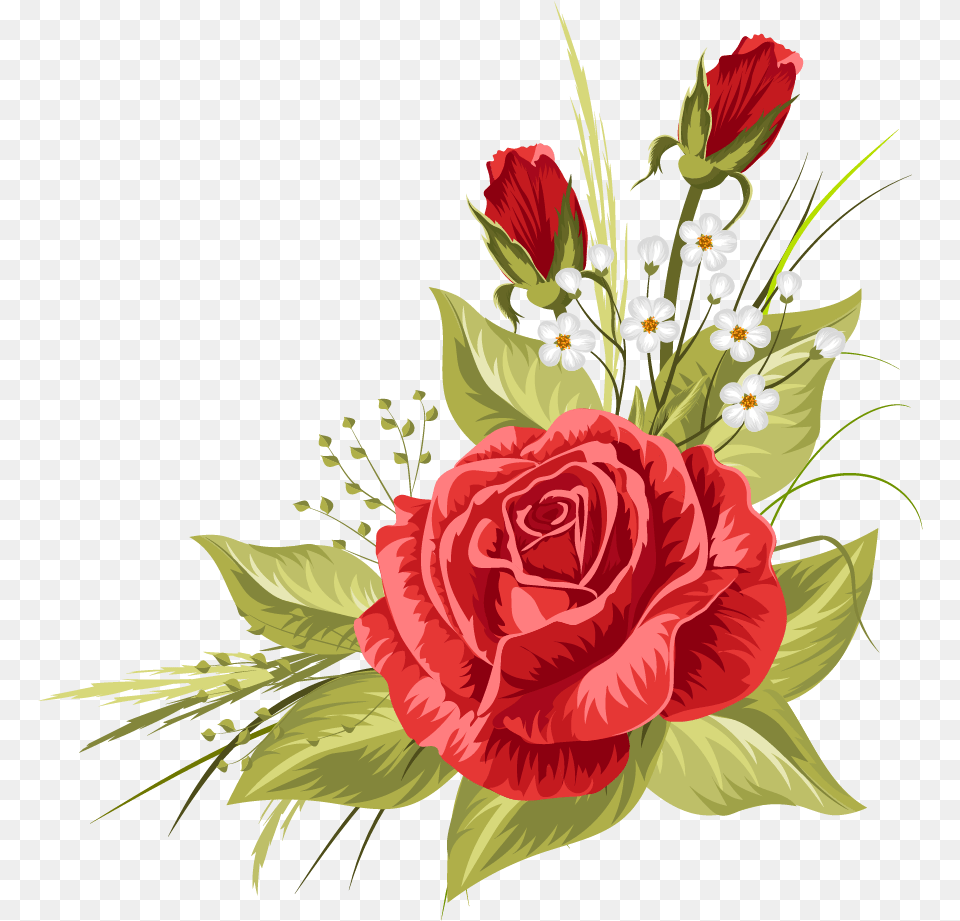 Wedding Invitation Rose Clip Art Beautiful White And Red Rose Flower, Floral Design, Flower Arrangement, Flower Bouquet, Graphics Free Png